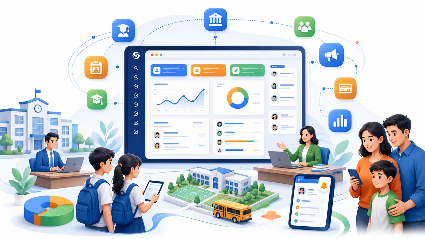EduCampusFlow — connected education platform